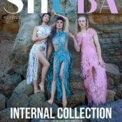 Fashion magazine cover and feature story on Internal Collection by Amy Karle