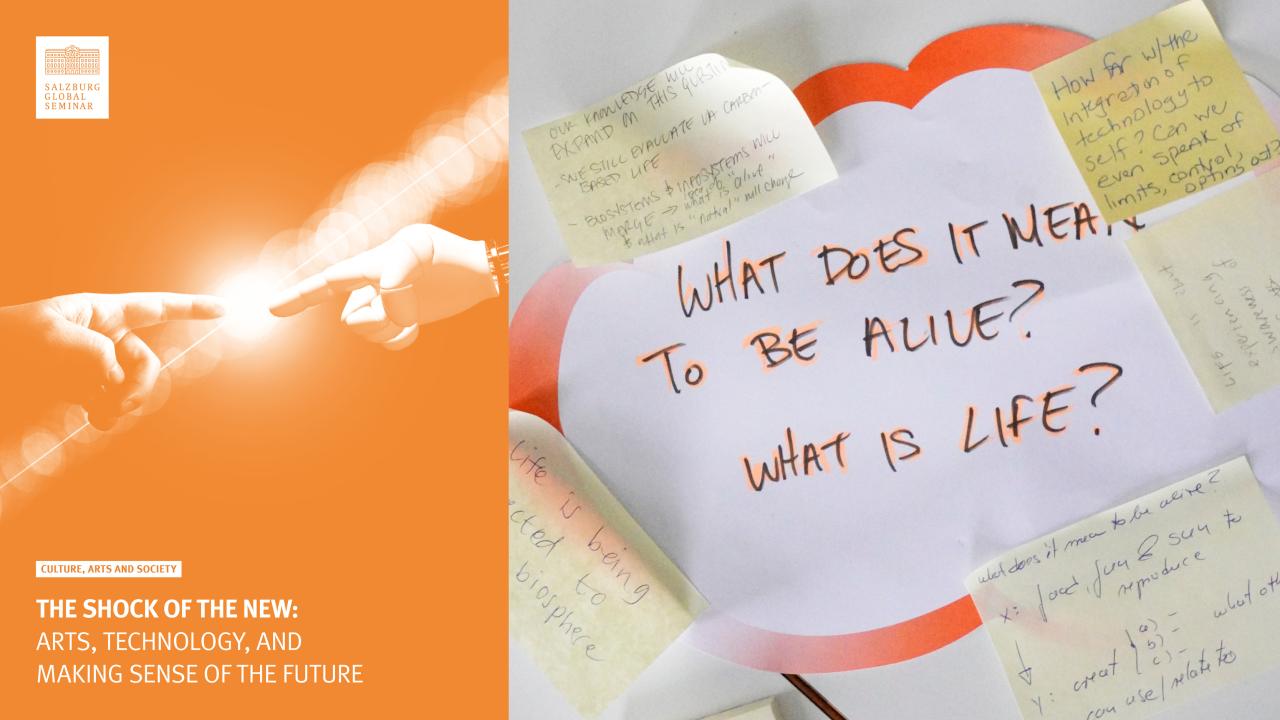 The Shock of the New - Arts, Technology and Making Sense of the Future